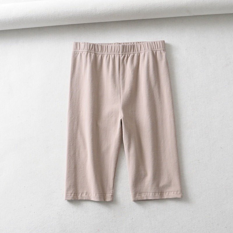 Sports fitness tight five - point solid color shorts running pants - Negative Apparel