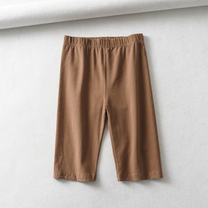 Sports fitness tight five - point solid color shorts running pants - Negative Apparel