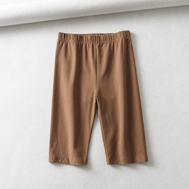 Sports fitness tight five - point solid color shorts running pants - Negative Apparel