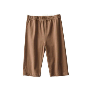 Sports fitness tight five - point solid color shorts running pants - Negative Apparel