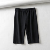 Sports fitness tight five - point solid color shorts running pants - Negative Apparel