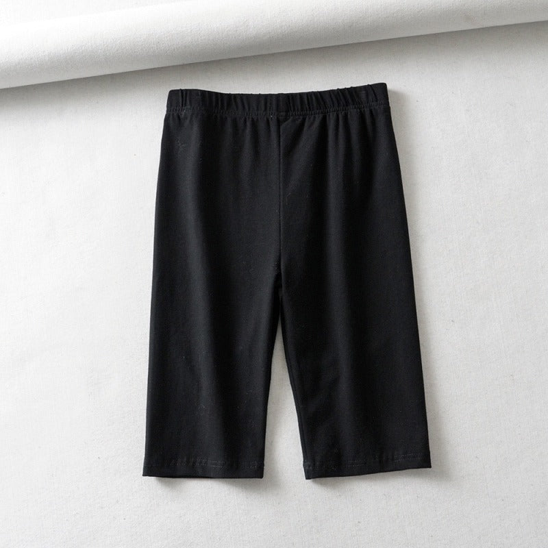 Sports fitness tight five - point solid color shorts running pants - Negative Apparel