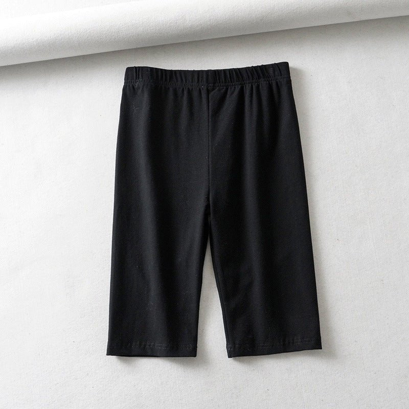 Sports fitness tight five - point solid color shorts running pants - Negative Apparel