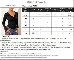 Spring new fashion solid color slim fashion bottom T-shirt long sleeve shirt - Negative Apparel