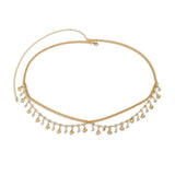 Star pendant waist ornaments multi - layer tassel waist chain - Negative Apparel