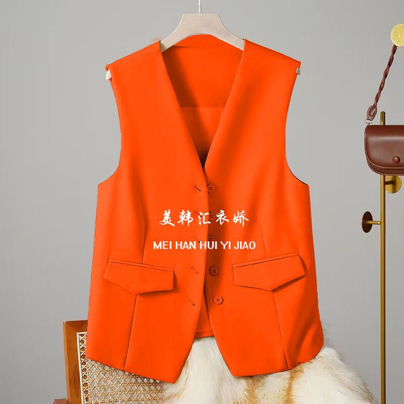 Suit vest Fashionable Trendy Waistcoat for Women - Negative Apparel
