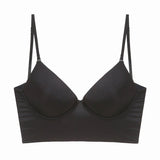 Summer versatile underwear for women with thin style, U - shaped vest style, soft steel ring, side breasts, bra - Negative Apparel