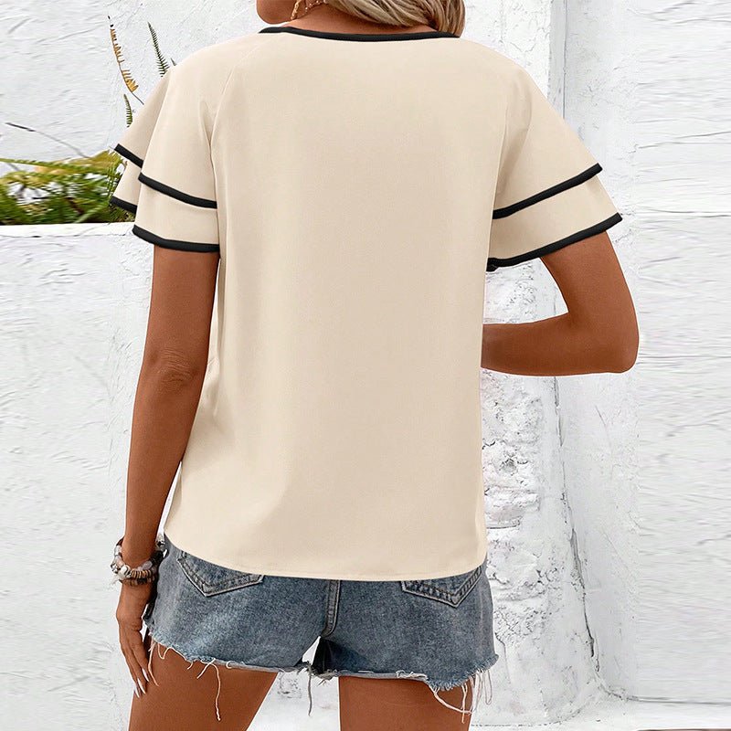 Summer wind crew neck shirt pullover women - Negative Apparel
