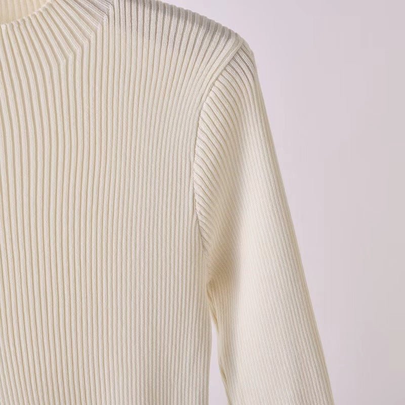 Sweater knitted two - piece set medium and long set skirt - Negative Apparel