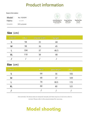 temperament small vest shorts suit 2025 summer vacation style women's clothing two - piece suit - Negative Apparel