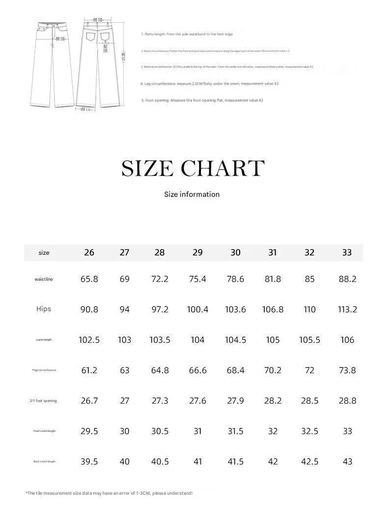 Tencel cotton wide - leg jeans women's 2025 summer thin high - waisted thin soft drape casual straight - leg pants - Negative Apparel