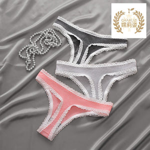 The Cotton Whisper | Women's Low - Rise Cotton Triangle Panties - Negative Apparel