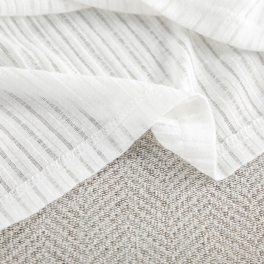 The Cozy Cloud Set | Women's Knit Hollow Long - Sleeve Pajama Set - Negative Apparel