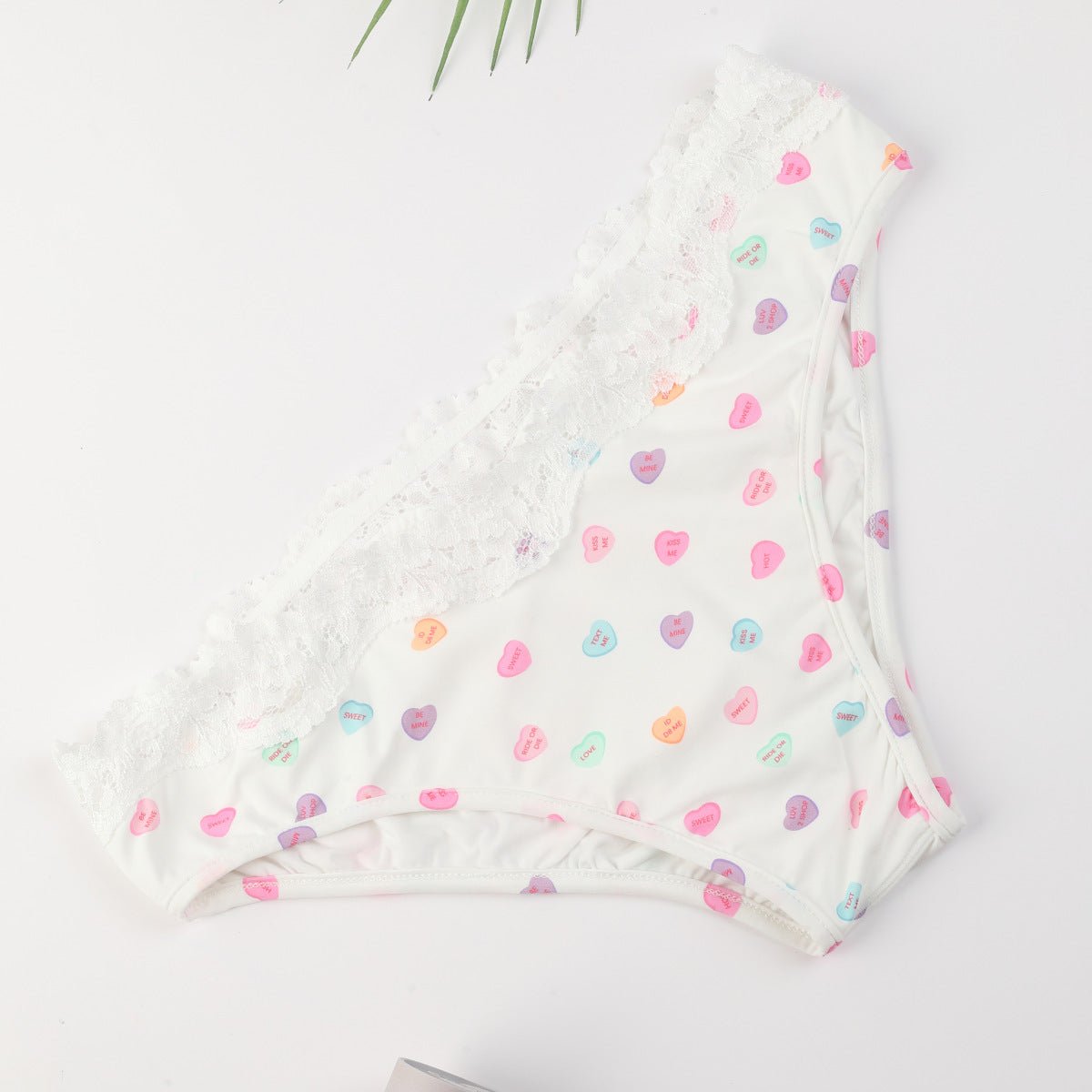 The Lace Dipped Thong | High - Stretch Snatched V - Cut Thong - Negative Apparel