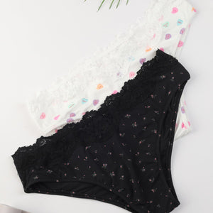 The Lace Dipped Thong | High - Stretch Snatched V - Cut Thong - Negative Apparel