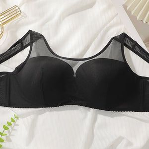 The Midnight Ensemble | Plus Size Black Underwire Lingerie Set - Negative Apparel