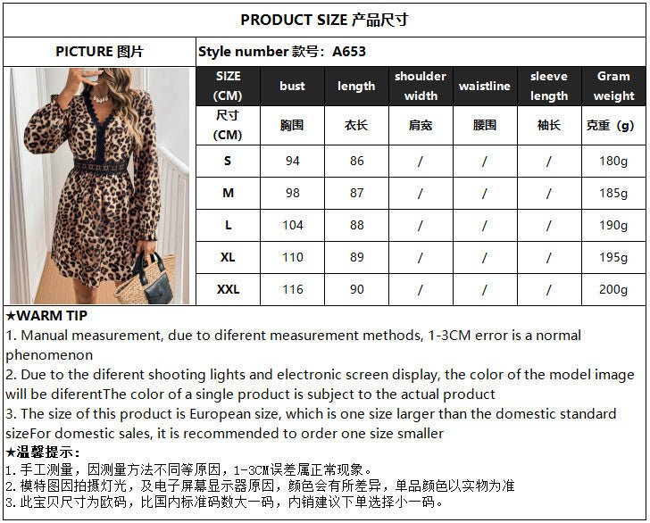 The Midnight Leopard | Women's Lace Patchwork Leopard Print V - Neck Midi Dress - Negative Apparel