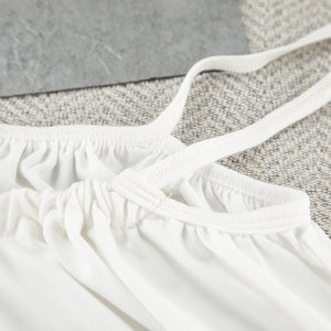 The Modal Comfort | Solid Color Long - Sleeve Three - Piece Pajama Set - Negative Apparel