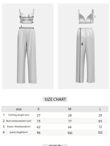 The Noir Harmony | Women's Satin Long - Sleeve Robe, Cami & Long Pants Three - Piece Set - Negative Apparel