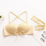 The Nude Whisper | Women's Wireless Push - Up Bra - Negative Apparel