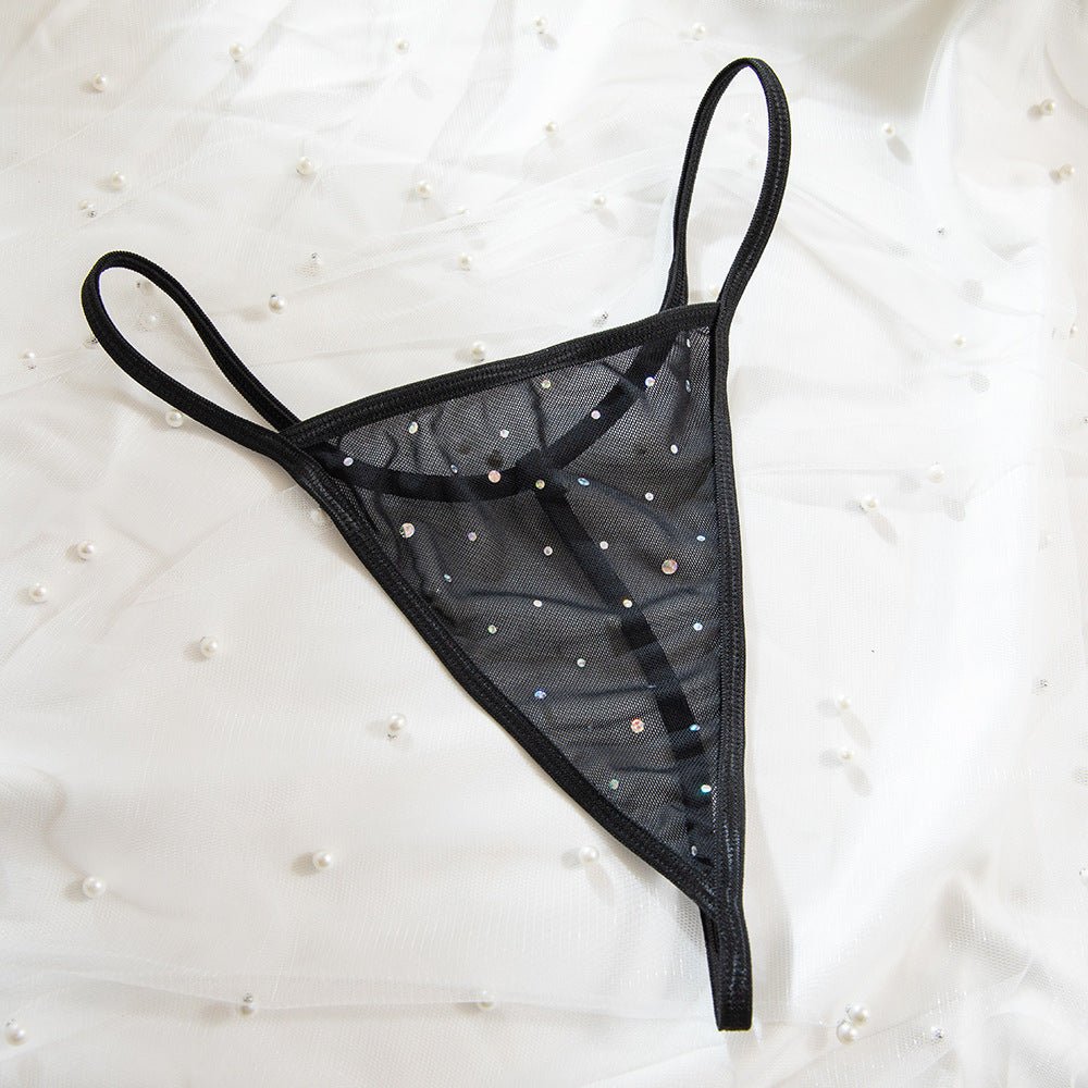 The Scarlet Muse | French Lace & Sequin Mesh Nightgown - Negative Apparel