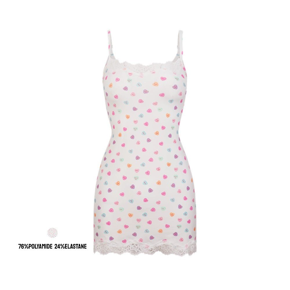 The Sculpt Lace Slip | Body - Contouring Mini Dress - Negative Apparel