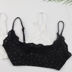 The Sculpt Scoop Bralette | Lace Body - Contouring Crop - Negative Apparel