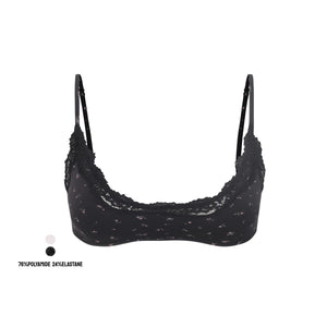 The Sculpt Scoop Bralette | Lace Body - Contouring Crop - Negative Apparel