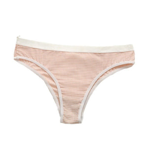 The Stripe Comfort | Women's Striped Mid - Rise Cotton - Blend Panties - Negative Apparel