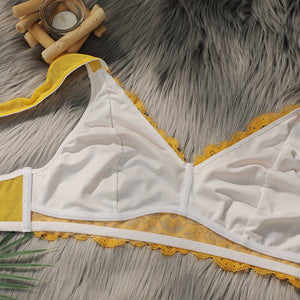 The Sunny Breeze | Plus Size Ultra - Thin Full Cup Wireless Bra - Negative Apparel