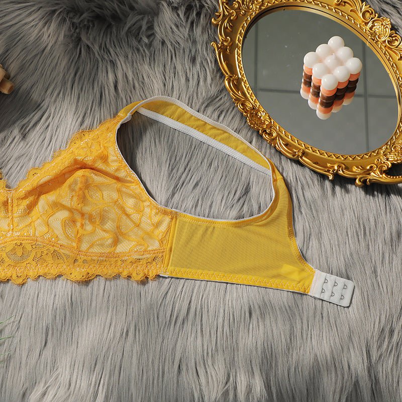 The Sunny Breeze | Plus Size Ultra - Thin Full Cup Wireless Bra - Negative Apparel