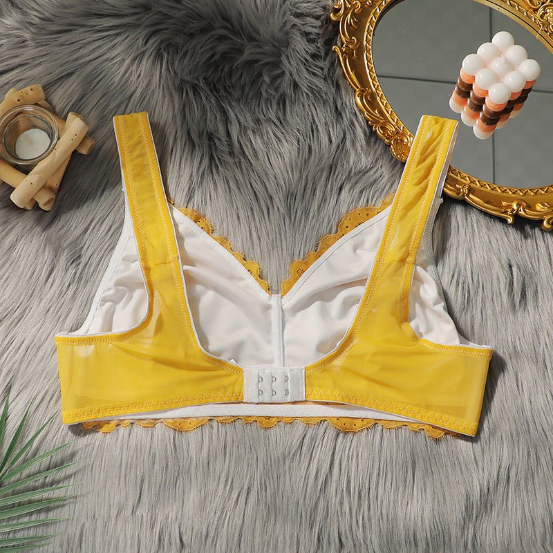 The Sunny Breeze | Plus Size Ultra - Thin Full Cup Wireless Bra - Negative Apparel