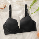 The Timeless Support | Plus Size Full Cup Gather Bra - Negative Apparel