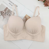 The Violet Whisper | Women's Lace Underwire Push - Up Bra - Negative Apparel