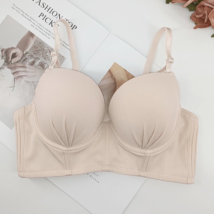 The Violet Whisper | Women's Lace Underwire Push - Up Bra - Negative Apparel