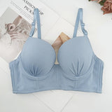 The Violet Whisper | Women's Lace Underwire Push - Up Bra - Negative Apparel