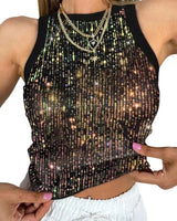 The Wild Ember | Snatched Leopard Bead Cami - Negative Apparel