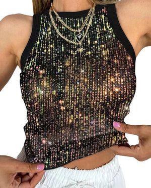 The Wild Ember | Snatched Leopard Bead Cami - Negative Apparel