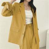 Thin Niche Stylish Two Pieces Suit Set - Negative Apparel