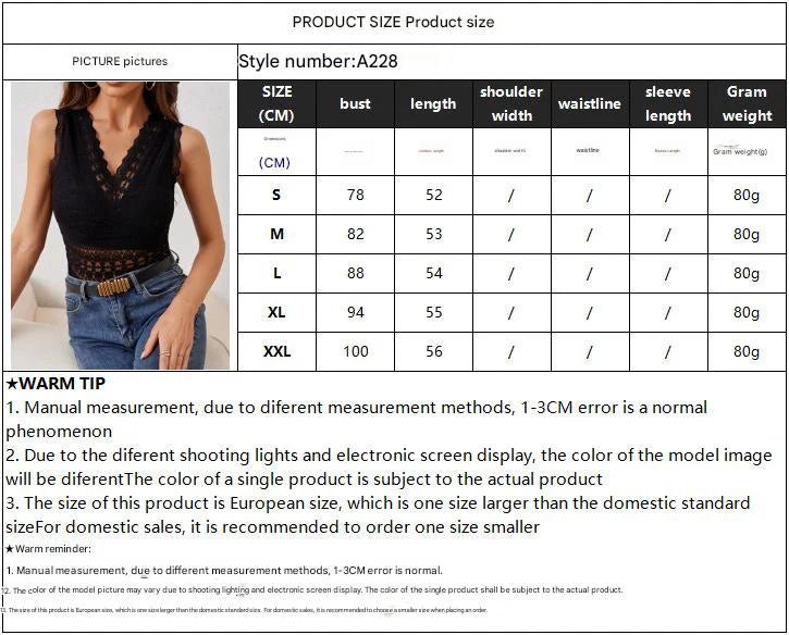 V - neck lace splicing lace outer wear with four seasons fashion vest T-shirt women's top - Negative Apparel