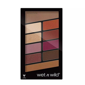 Wet n Wild Color Icon 10 Pan Eyeshadow Palette - Rose in The Air - Negative Apparel