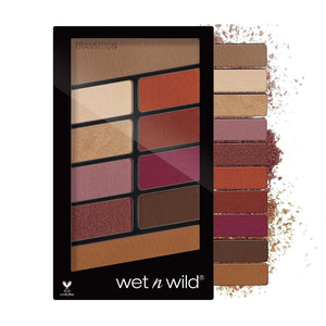 Wet n Wild Color Icon 10 Pan Eyeshadow Palette - Rose in The Air - Negative Apparel