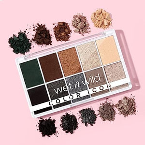 Wet n Wild Color Icon 10 Pan Palette Lights Off - Negative Apparel