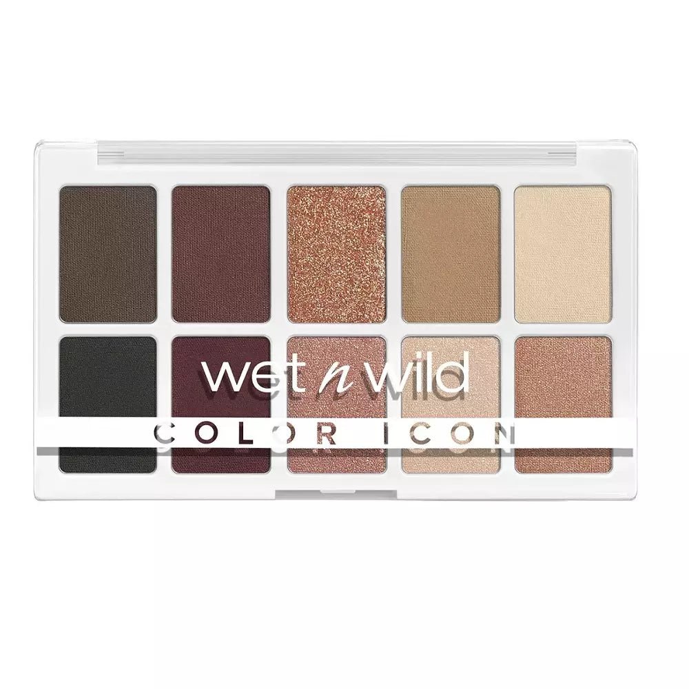 Wet n Wild Color Icon Eyeshadow 10 Pan Palette Nude Awakening - Negative Apparel