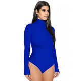 Winter long - sleeved high - neck body tight jumpsuit - Negative Apparel