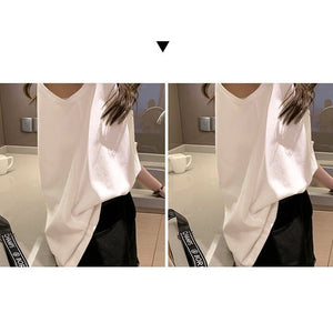 Women Loose Round Neck Sleeveless Top - Negative Apparel