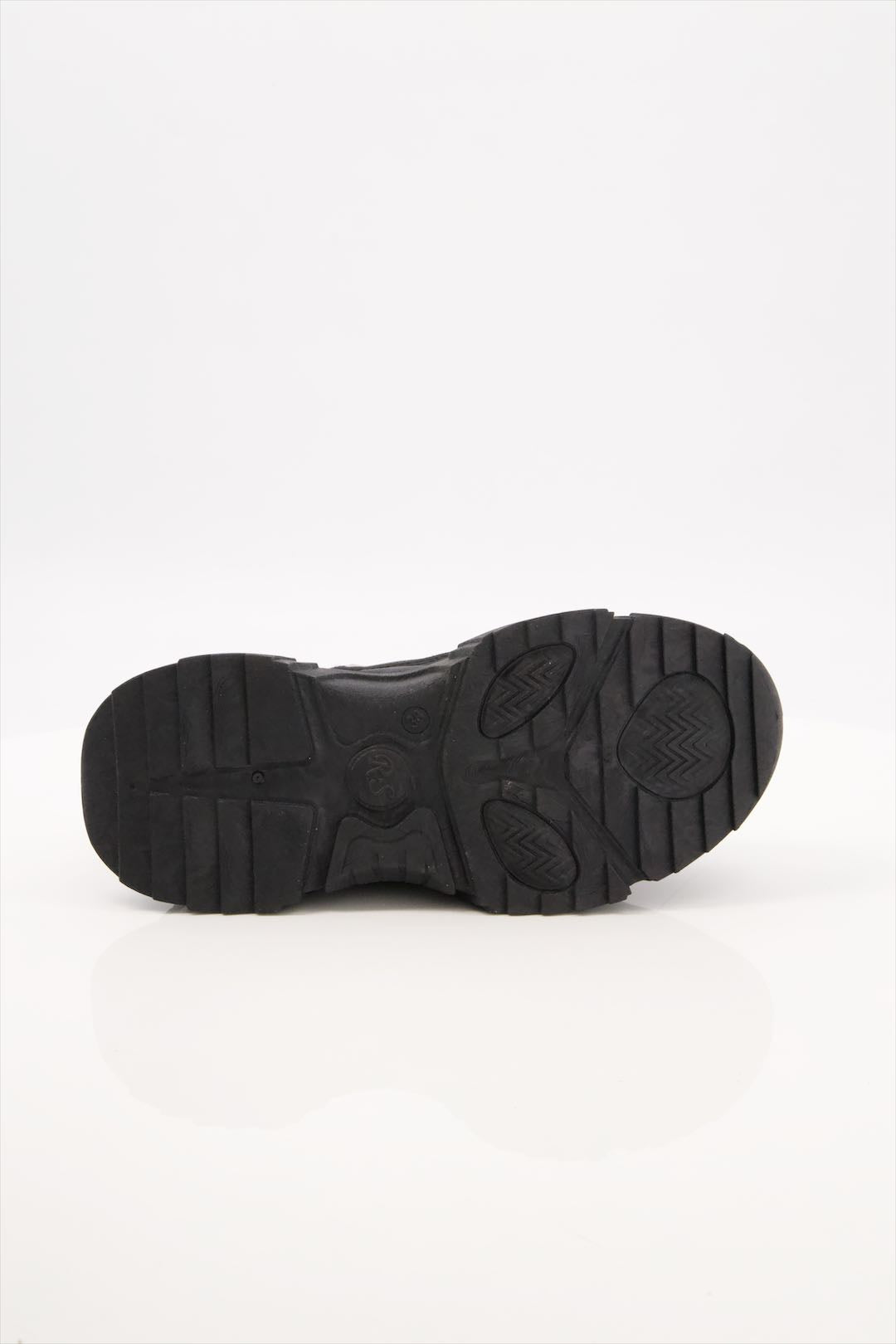 Women Premium BLACK Sports Shoes - Negative Apparel