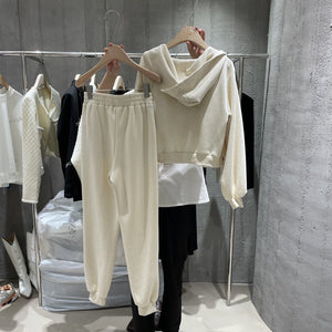 Women’s 3 - Piece Casual Suit Set – Top + Pants + Vest, Korean Style, Autumn 2025 Collection - Negative Apparel