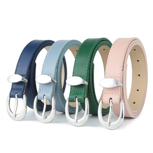 Women's Belt Cowhide with Jeans Casual Pants Decoration Women's Belt - Negative Apparel