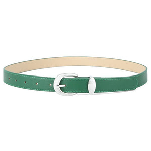 Women's Belt Cowhide with Jeans Casual Pants Decoration Women's Belt - Negative Apparel